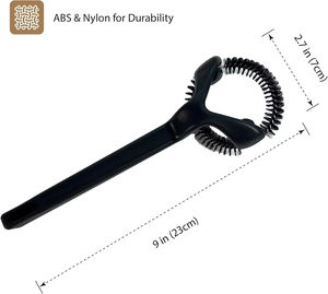 Cepillo de Limpieza para Máquinas de Café al por Mayor, Cerdas de Nylon Desmontables, para Espresso, Calibre 51mm/58mm - Product Image 6