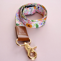 Penjualan terlaris kustom cetak logo Anda nilon atau poliester gantungan kunci lucu lanyard dengan logo