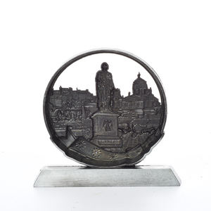 OEM personalización recuerdo de Berlín Puerta de Brandeburgo decoración al por mayor Castillo de Salzburgo artesanía regalos Aleación de Zinc artesanía de Metal - Product Image 5