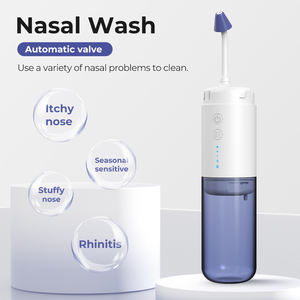 2024 Venta caliente irrigación <span class=keywords><strong>Nasal</strong></span> System-300ml 10oz botella de lavado <span class=keywords><strong>Nasal</strong></span> enjuague sinusal, enjuague a presión Neti Pot, sin Bpa para adultos y niños - Product Image 2