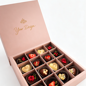 Elegant Magnetic Candy Packaging <b>Box</b> Foldable Rigid Paper Gift <b>Box</b> for <b>Sweets</b> - Product Image 4