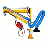 Bras robotisé de soudage SPE-705 avec extraction de poussière : Purifie l'air et assure un soutien efficace au soudage pour la fabrication automobile