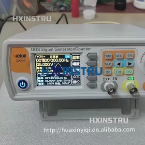 เครื่องวัดความถี่ VICTOR รุ่นใหม่ 2060H รูปคลื่นอิสระ คลื่นไซน์ 1uHz~60MHz เครื่องกำเนิดสัญญาณ DDS ช่วงความถี่ H - Product Image 1