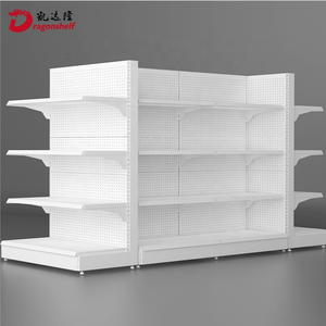 Dragonshelf supermarket shelves wood steel grocery store gondola shelving other warehousing & supermarket supplies