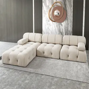 In Stock America Free Shipping Modern Design Live Room Fabric Sofa Sets Couch Sectionals canape dangle salon design