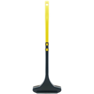Cleaning Brush For Window Screens Glass <b>Squeegee</b> Microfiber PP Material Household Cleaning Tool Yellow Green 1 Piece - Product Image 5
