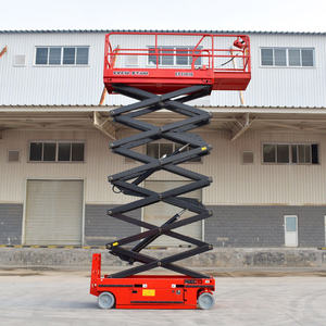 Pasokan Pabrik Harga Murah 6M 8M 10M 12M 14M <span class=keywords><strong>Platform</strong></span> Lift Kerja Self-Propelled Mobile Electric Scissor Lift - Product Image 1