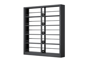 Trường kim loại double side thép sử dụng thiết kế hiện đại bibliotheque kệ sách thư viện thép công nghiệp thư viện kệ sách - Product Image 4