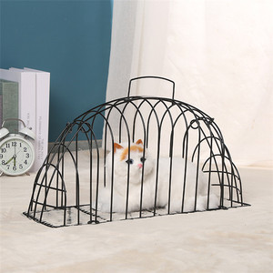 Fer anti-rayures pour animaux de compagnie Aipplies Double portes nettoyage facile petit chien <span class=keywords><strong>chat</strong></span> séchage Cage de bain - Product Image 4