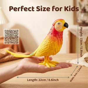 Juguetes de Escritorio, Artículos Esenciales para el Aula, Premios para Estudiantes, Regalos para Fiestas, Juego Sensorial, Juguete de Pájaro sin Baterías, Loro Saltarín de Cuerda - Product Image 3