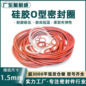 ซิลิโคนวีเอ็มคิวโอริงเส้นผ่านศูนย์กลางภายนอก 5-60 มม. ซีลกันน้ำทนอุณหภูมิสูง - Product Image 5