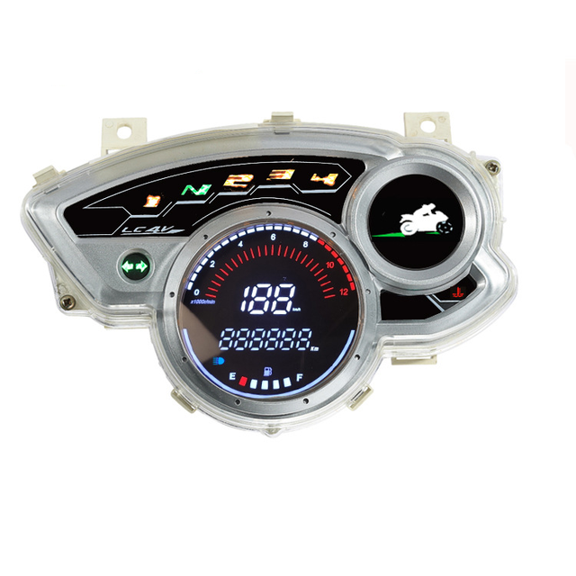 Motorcycle Digital Meter Refit Electronic Code Watch With Tachometer
