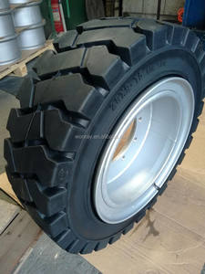 Fabricant direct Genie Z45/25 boom Lift pneu plein rempli de mousse 9-14.5 RB-453 diagonale diagonale diagonale 45094GT 28x9-15 roue pleine - Product Image 3