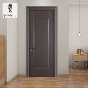 Puerta interior de PVC resistente al agua con aislamiento acústico de diseño moderno de bajo <span class=keywords><strong>precio</strong></span> para Baño - Product Image 5