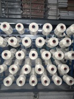 Fil de polyamide (Nylon 6/Nylon 66) multifilament DTY, fil collé pour broderie, tricot à la main, crochet et couture