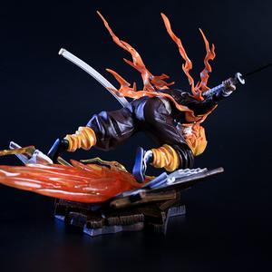 Giocattoli in resina PVC azione e giocattolo di alta qualità 30cm postura di combattimento decorazione d'interni figure <span class=keywords><strong>anime</strong></span> Demon slayer Agatsuma <span class=keywords><strong>Zenitsu</strong></span> - Product Image 5