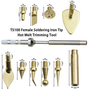 QUICKO TS100 outil d'impression 3D cuivre fer couteau filetage interne en laiton insert thermique écrou soudure coupe modifier outil de finition - Product Image 4