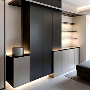 Mobili su Misura per Tutta la Casa: Credenze e Portabottiglie in Legno Artigianale, Stile Moderno Ecologico, <span class=keywords><strong>Dimensioni</strong></span> Personalizzabili - Product Image 6
