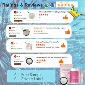 Poudre de peptides de collagène de poisson marin OEM Supplément de soins de santé en vrac en gros Pincredit - Product Image 3