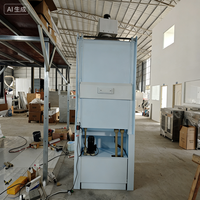 Hotte de laboratoire moderne en acier résistant à la corrosion, revêtement époxy, équipement de traitement des gaz d'échappement, purification par pulvérisation d'eau, usage hospitalier