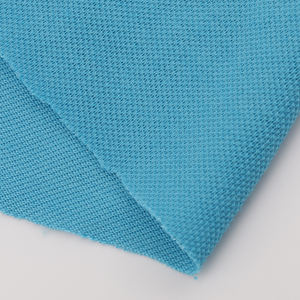BC0017 21S nueva <span class=keywords><strong>tela</strong></span> de punto de algodón polivinílico teñido liso <span class=keywords><strong>tela</strong></span> de malla de Piqué para camisa Polo telas chinas jersey de malla - Product Image 3