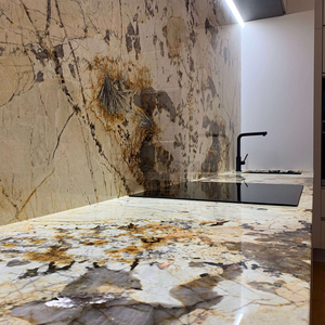 Newstar New Modern Brazil Patagonia Quartzite Counter Kitchen Island Table with for Kitchen Villa - Product Image 3
