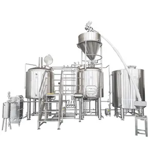 Malt production equipment for 500l micro brewery plant beer brewing equipment