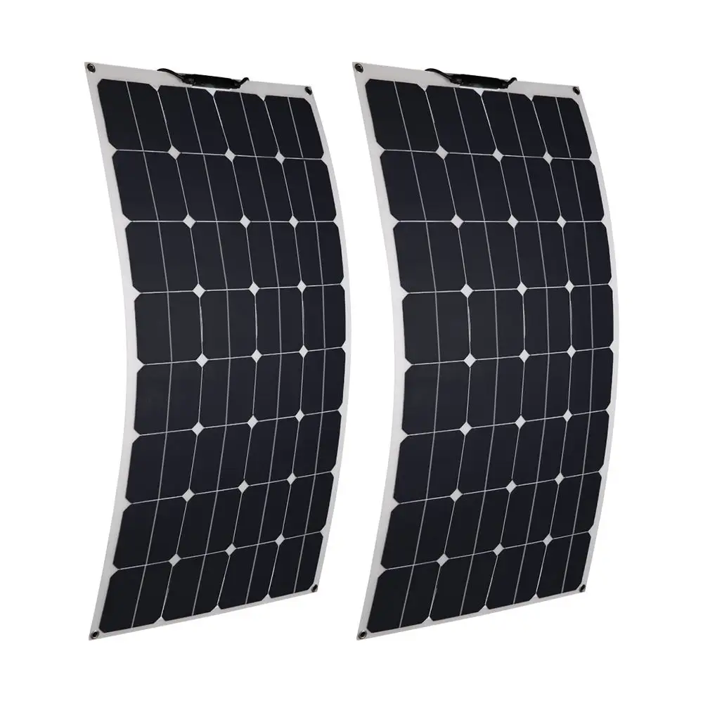SSS Solar thin film cell nero flessibile pannello solare fotovoltaico mini pannelli solari flessibili ad alta efficienza
