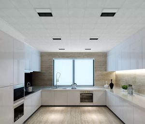 Panneau de <span class=keywords><strong>plafond</strong></span> carré suspendu décoratif de longue date 60x60 faux <span class=keywords><strong>plafond</strong></span> en <span class=keywords><strong>pvc</strong></span> pour salle de bain - Product Image 4