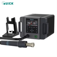 Estación de Desoldadura de Aire Caliente Inteligente QUICK 861PRO de 1300W, Estación de Retrabajo BGA SMD para Reparación de Placas Base de Teléfonos Móviles y PCB