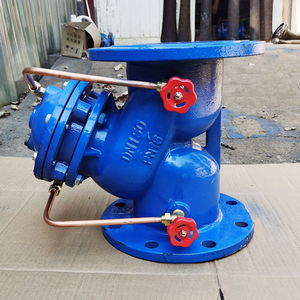 Ductile <b>Iron</b> Hydraulic Piston AX742X Control Water Multi Functional Regulator Release Holding Flange Safety Relief - Product Image 2
