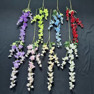 Flores Artificiales Junheyuan, Rama Individual de Flor de Seda, Decoración para Bodas y Hogar - Product Image 1