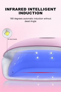 <span class=keywords><strong>Lampe</strong></span> à Ongles <span class=keywords><strong>UV</strong></span> <span class=keywords><strong>LED</strong></span> SML 48W Haute Puissance avec Capteur Infrarouge Intelligent, Séchage Rapide <span class=keywords><strong>pour</strong></span> <span class=keywords><strong>Vernis</strong></span> Gel - Product Image 5