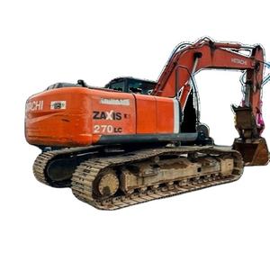 รถขุดตีนตะขาบฮิตาชิ ZX270 มือสอง นำเข้าจากญี่ปุ่น ความจุบุ้งกี๋ 1 ลูกบาศก์เมตร เครื่องยนต์ มอเตอร์ ปั๊ม เกียร์บ็อกซ์ ราคาถูก ขายดี - Product Image 1
