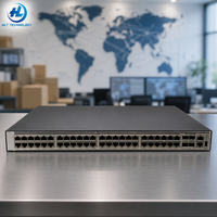 Switch de Red Ethernet Administrado Gigabit PoE+ de 48 Puertos 5735S-L48P4S-A con 4 Puertos SFP de Enlace Ascendente 4xGE, Power Over Ethernet Empresarial