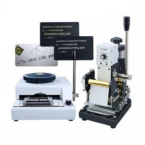 Pvc Kaart Embosser Nummer Machine Diy Codering Machine Letters Cijfers Embossing Coder Hot Stamping Machine Voor Make Card Creator