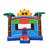 WOLONG Château gonflable commercial en PVC super amusant pour 10 enfants, utilisation intérieure et extérieure