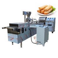 Machine à empanadas de petite taille, machine à rouleaux de printemps, machine à rouleaux de riz, machine à lumpia, ligne de production automatique