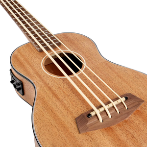 กีตาร์อูคูเลเล่เบสไฟฟ้าคุณภาพสูง ขนาด 30 นิ้ว ตัวบอดี้ทำจากไม้ซาเปเล ดีไซน์ไร้เฟรต แบรนด์จีน - Product Image 6