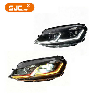SJC luci a testa automatica per <span class=keywords><strong>VW</strong></span> <span class=keywords><strong>Golf</strong></span> 7 <span class=keywords><strong>7.5</strong></span> 2013-2020 gruppo a LED di alta qualità faro indicatore di direzione luci di testa per <span class=keywords><strong>VW</strong></span> MK <span class=keywords><strong>7.5</strong></span> - Product Image 5