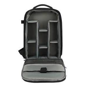 Sac à dos de photographie multifonctionnel pour appareil photo reflex numérique professionnel en plein air, support de trépied en nylon, imperméable, pour ordinateur - Product Image 4