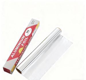 Papier aluminium pour emballage alimentaire robuste, épaisseur 8-20 microns, papier aluminium pour barbecue - Product Image 3