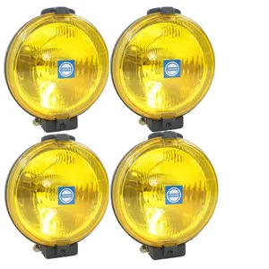 Model 500 Lights 55W Round 6.375" Dia Yellow Lens 005750952 Replacement for Hella