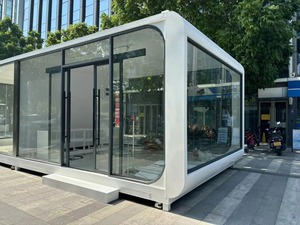 Mobili interni per uffici <span class=keywords><strong>e</strong></span> case case prefabbricate case contenitore Best-seller 20ft 40ft prefabbricato modulare ufficio Pod Apple cabina - Product Image 4