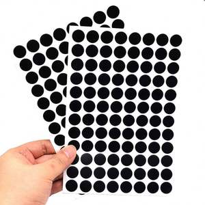 Autocollant cache-trou de vis pour meubles en PVC, adhésif simple face, autocollant de masquage et d'étanchéité - Product Image 1