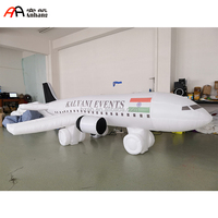 Avion gonflable personnalisé, modèle d'avion publicitaire, hélicoptère