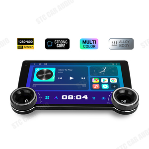 Universal 10 pulgadas Android 10,0 Multimedia doble Din X80 D5P Duel Knob Audio estéreo Radio navegador función coche REPRODUCTOR DE DVD - Product Image 2