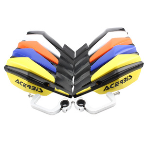 Protège-mains de moto tout-terrain ZUQING, couverture intégrale 130 mm, en aluminium et PP, orange, rouge, blanc, bleu, noir, jaune, protection de guidon - Product Image 3