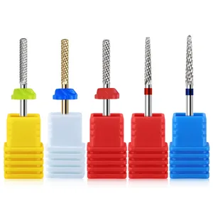 Broca de acero de tungsteno profesional de alta calidad, accesorio para máquina de pulido eléctrico, herramienta de manicura, 1 ud. - Product Image 1