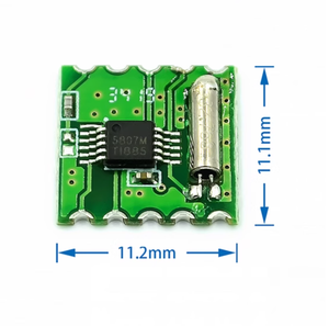 Module radio FM RDA5807M RRD102V2.0 Module radio stéréo Puce de circuit électrique En stock Rainbowsemi - Product Image 2